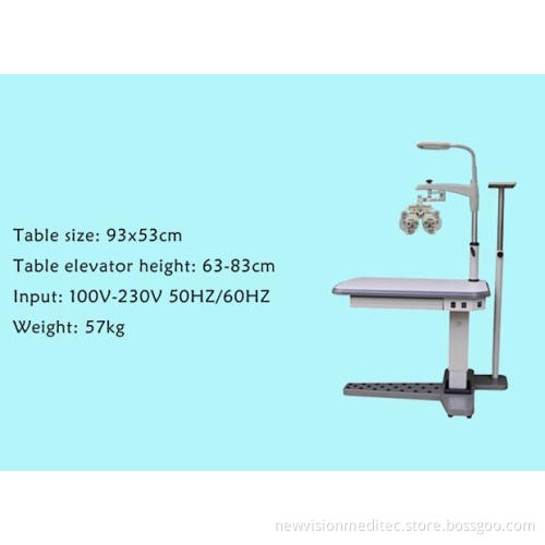Deluxe Ophthalmic Unit & Motorized Chair/ Optometric Unit